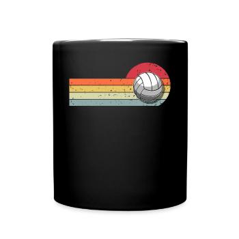Volleyball - Full Colour Mug - black - Front