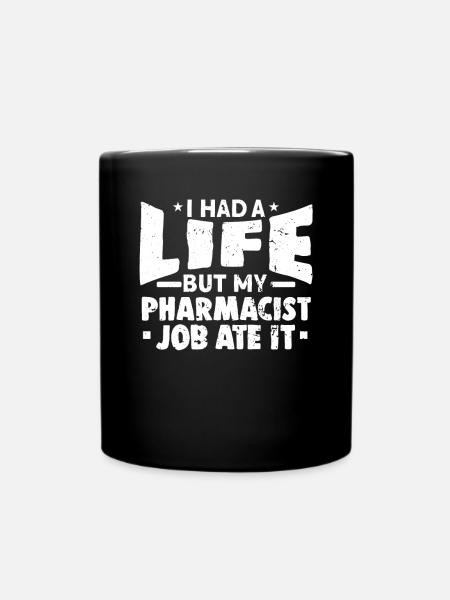 Pharmacist - Full Colour Mug - black