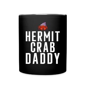 Cadeaux de crabe ermite - Mug uni - noir - Devant