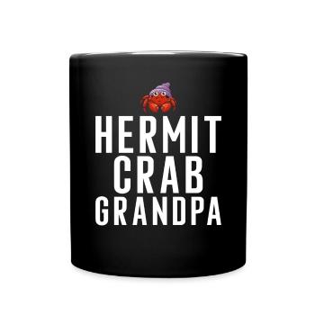 Cadeaux de crabe ermite - Mug uni - noir - Devant