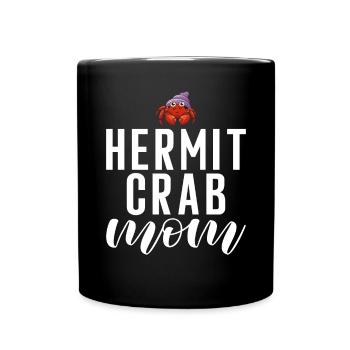 Hermit Crab Gifts - Full Colour Mug - black - Front