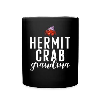 Cadeaux de crabe ermite - Mug uni - noir - Devant