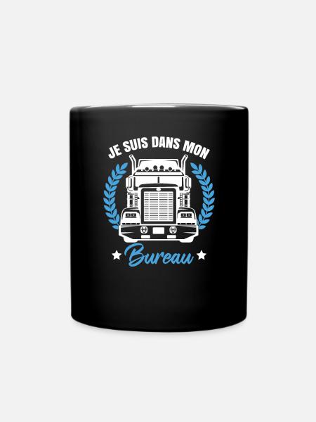 Poids Lourd - Mug uni - noir