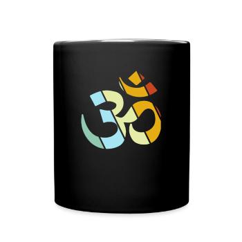 Méditation Rétro - Mug uni - noir - Devant
