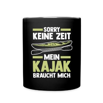 Schullehrerin Lehrerin - Tasse einfarbig - Schwarz - Vorne
