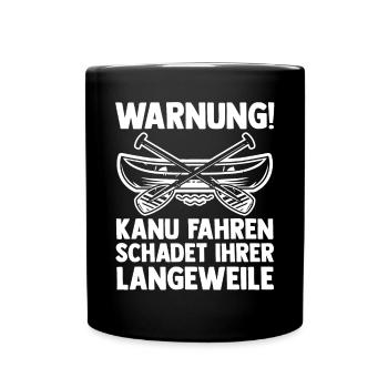 Schullehrer Lehrer - Tasse einfarbig - Schwarz - Vorne