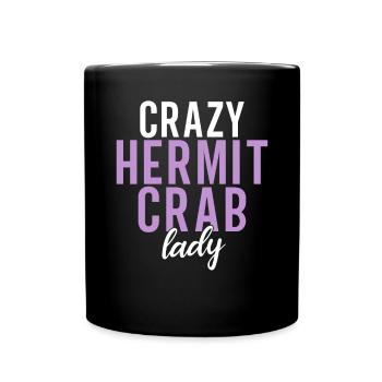 Einsiedlerkrebs-Geschenke - Tasse einfarbig - Schwarz - Vorne