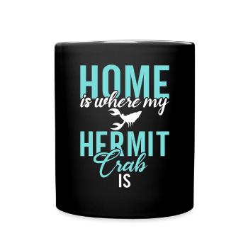 Cadeaux de bernard-l'ermite - Mug uni - noir - Devant
