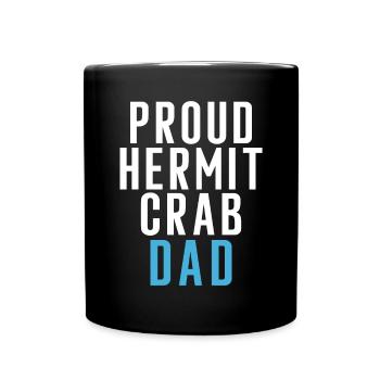 Cadeaux de bernard-l'ermite - Mug uni - noir - Devant