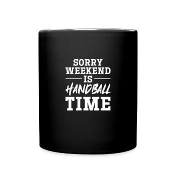 Handball - Full Colour Mug - black - Front