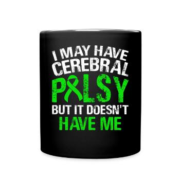 I have an awareness of the - Full Colour Mug - black - Front