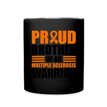 Fier frère d’un enfant - Mug uni - noir - Devant