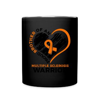 Proud brother of one - Full Colour Mug - black - Front