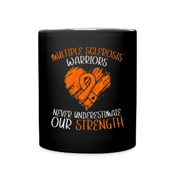 Ms-conscience débarrassons-nous de la sclérose en plaques - Mug uni - noir - Devant