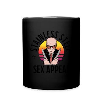 Funny Knife Collector Stainless Steel Sex Appeal - Full Colour Mug - black - Front