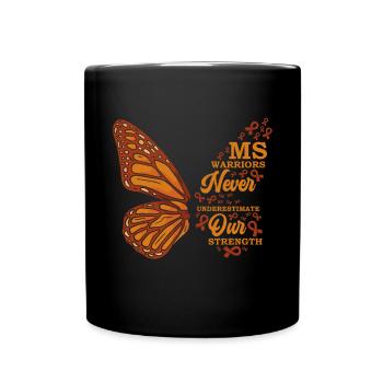 Ms-conscience débarrassons-nous de la sclérose en plaques - Mug uni - noir - Devant