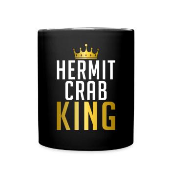 Cadeaux de crabe ermite - Mug uni - noir - Devant