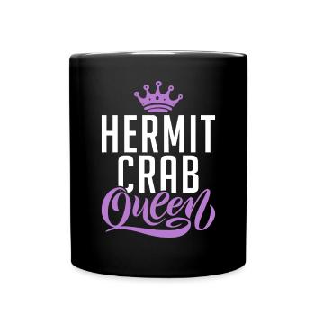 Cadeaux de crabe ermite - Mug uni - noir - Devant