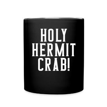 Cadeaux de crabe ermite - Mug uni - noir - Devant
