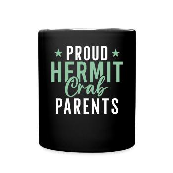 Cadeaux de bernard-l'ermite - Mug uni - noir - Devant