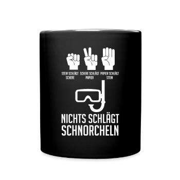 Schullehrer Lehrer - Tasse einfarbig - Schwarz - Vorne
