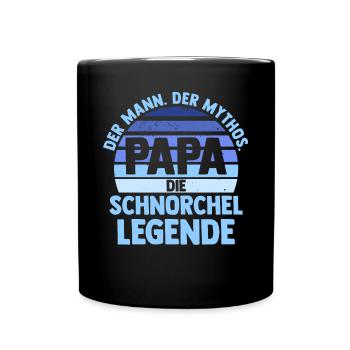 Schullehrerin Lehrerin - Tasse einfarbig - Schwarz - Vorne