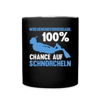 Schullehrerin Lehrerin - Tasse einfarbig - Schwarz - Vorne