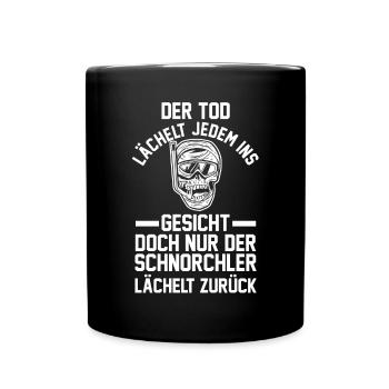 Schullehrerin Lehrerin - Tasse einfarbig - Schwarz - Vorne