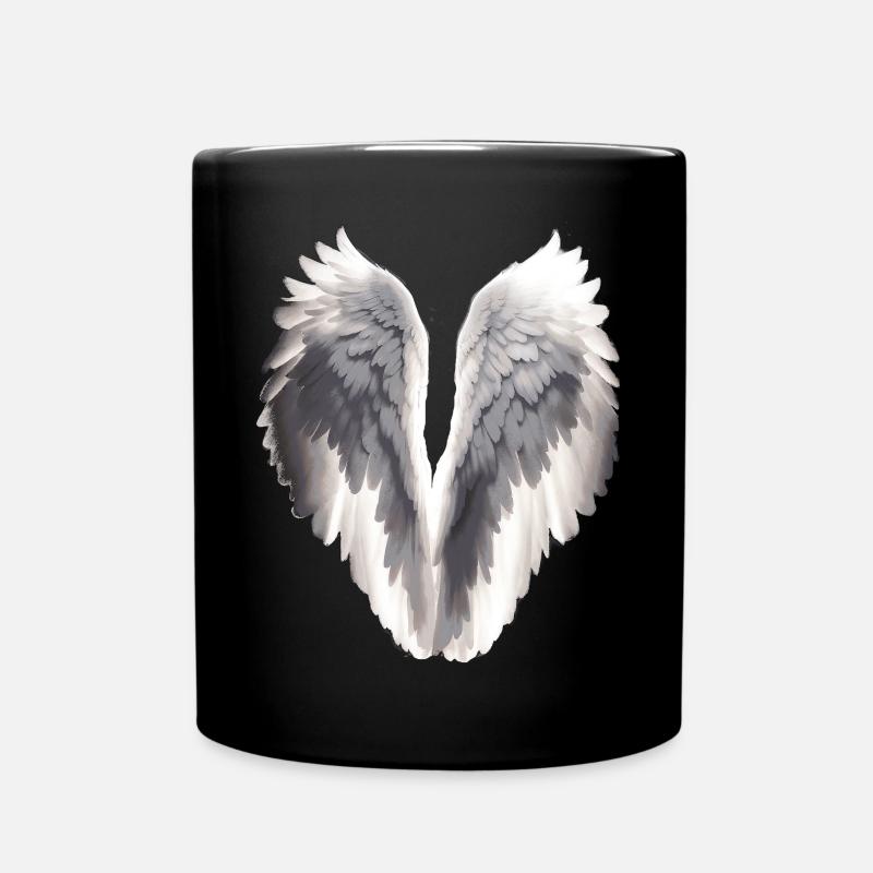Ailes d’ange - Mug uni - noir