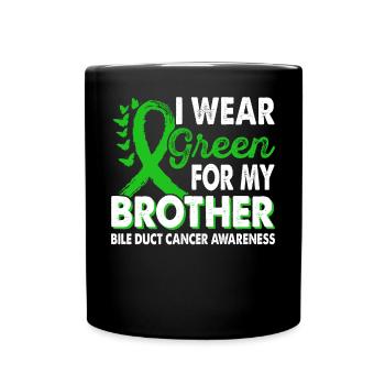 Portez du vert pour le Mois des Lumières - Mug uni - noir - Devant