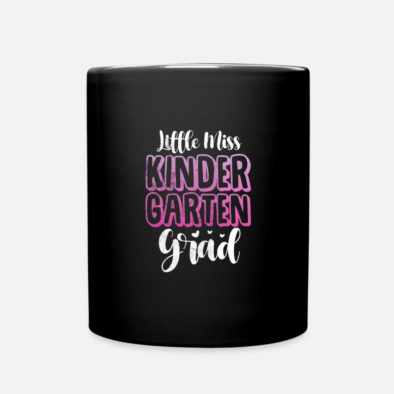 Kindergarten - Tasse einfarbig - Schwarz