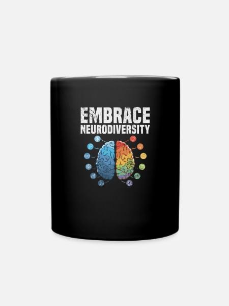 ADHS - Tasse einfarbig - Schwarz