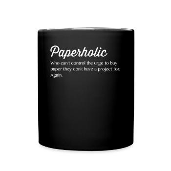 Scrapbooking Scrapbooker - Mug uni - noir - Devant