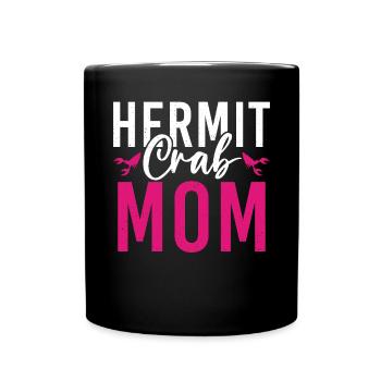 Cadeaux de crabe ermite - Mug uni - noir - Devant