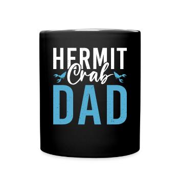 Cadeaux de crabe ermite - Mug uni - noir - Devant