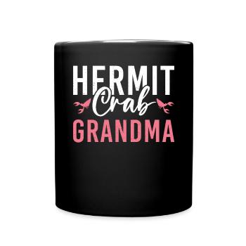 Cadeaux de crabe ermite - Mug uni - noir - Devant