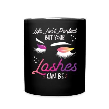 Esthetician Skincare Beautician - Tasse einfarbig - Schwarz - Vorne