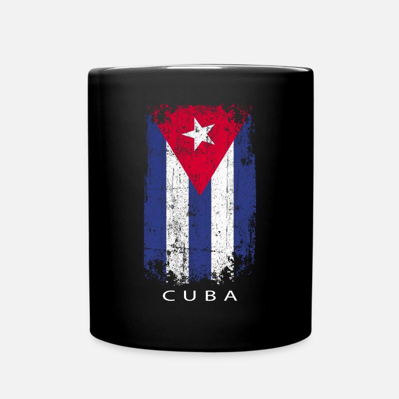 Souvenir Mit Der Landflagge Von Cuba - Tasse einfarbig - Schwarz