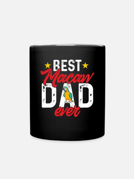 Gelbbrustara Papagei Blue And Yellow Macaw - Tasse einfarbig - Schwarz