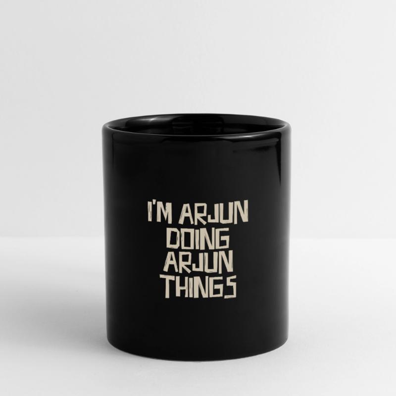 I'm Arjun doing Arjun things Full Colour Mug