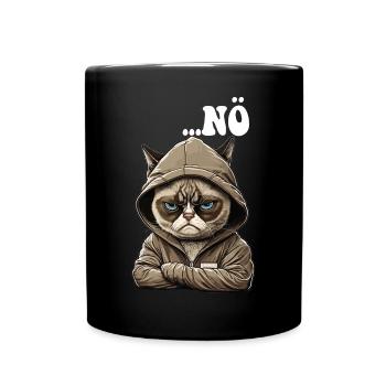 Nö! Neinsager - Mitarbeiter Arbeitskollegen - Tasse einfarbig - Schwarz - Vorne