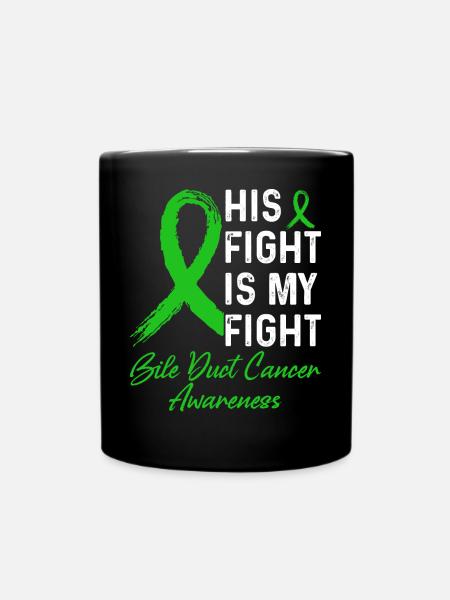 Gallengangskrebs Awareness - Tasse einfarbig - Schwarz