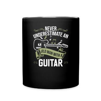 Guitar accessories - Full Colour Mug - black - Front