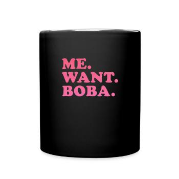 Bubble Tea - Full Colour Mug - black - Front