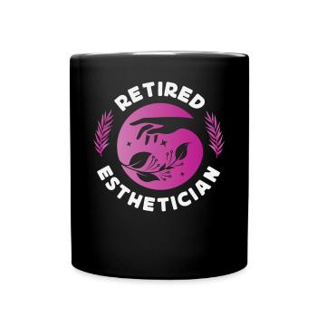 Cute Licensed Esthetician Skincare - Tasse einfarbig - Schwarz - Vorne