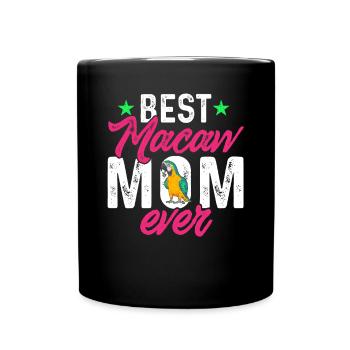Gelbbrustara Papagei Blue And Yellow Macaw - Tasse einfarbig - Schwarz - Vorne