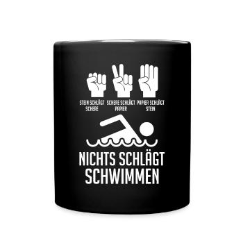 Schullehrer Lehrer - Tasse einfarbig - Schwarz - Vorne