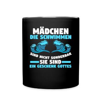 Schullehrerin Lehrerin - Tasse einfarbig - Schwarz - Vorne