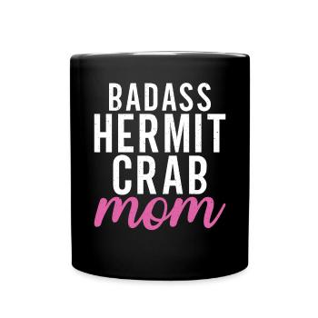 Cadeaux de crabe ermite - Mug uni - noir - Devant