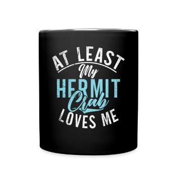 Hermit Crab Gifts - Full Colour Mug - black - Front